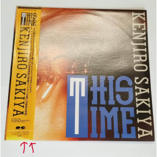 Kenjiro Sakiya 崎谷健次郎 This Time 1988 見本盤 Japan Promo 12" Single Vinyl LP ***READY TO SHIP from Hong Kong***